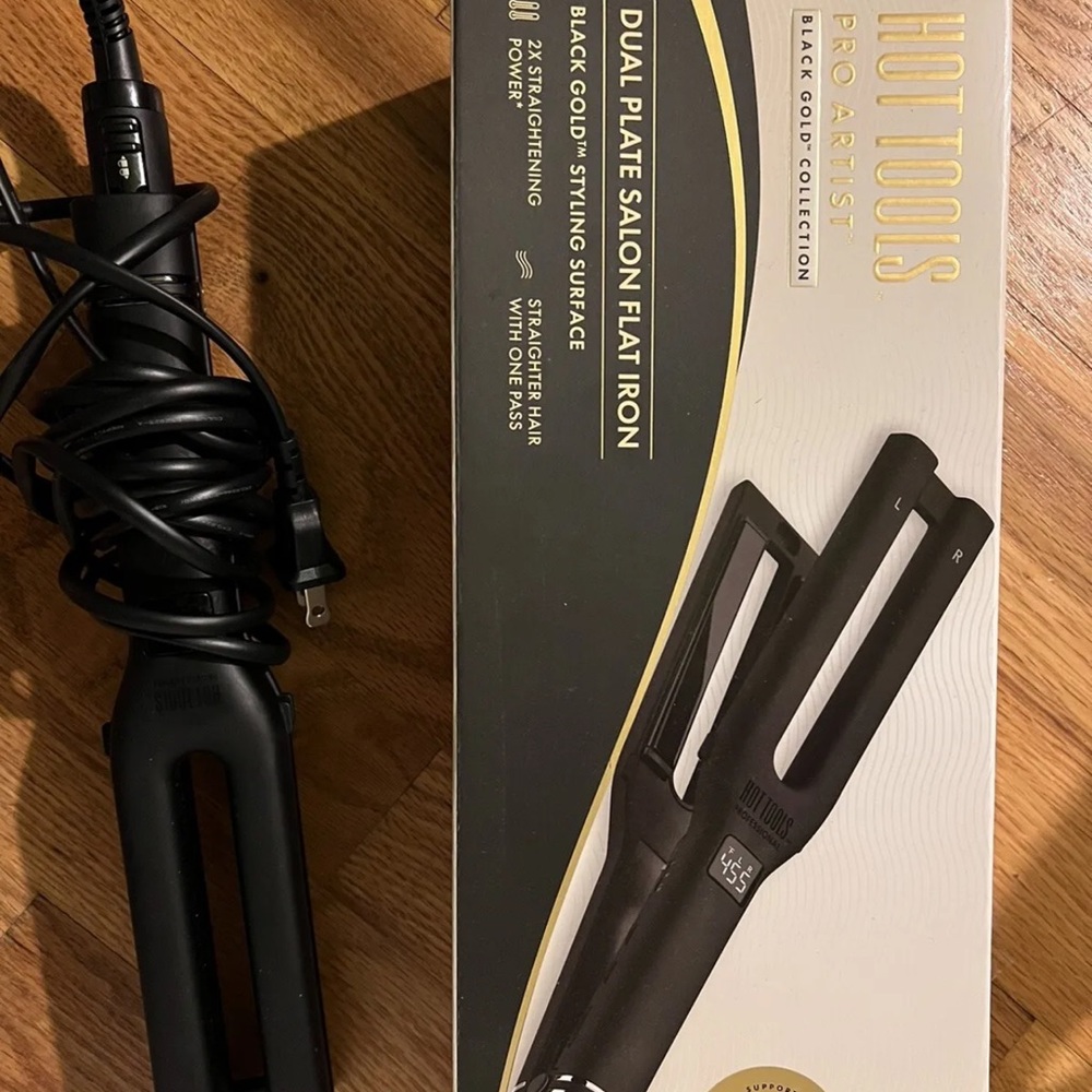 Hot tools hair straightener